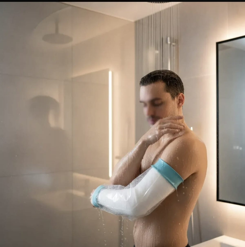 H2Off Protector Impermeable para Brazo - empaque en ducha